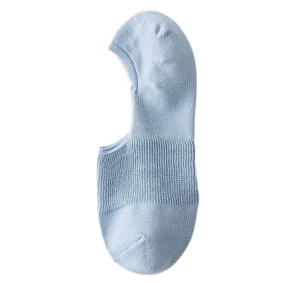 Unisex Men Kids White Summer Anti Slipping Smell Seamless Bamboo Hemp Fabric ultra Low No Show Hidden Socks for Loafer Heels