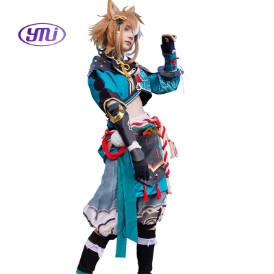 Genshined Impact Gorou Cosplay Costume Women Cosplay for Halloween Party Stage Performance