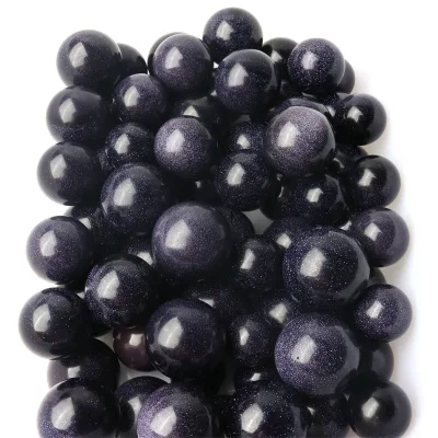 Wholesale blue sandstone spheres crystal balls High quality green sandstone ball