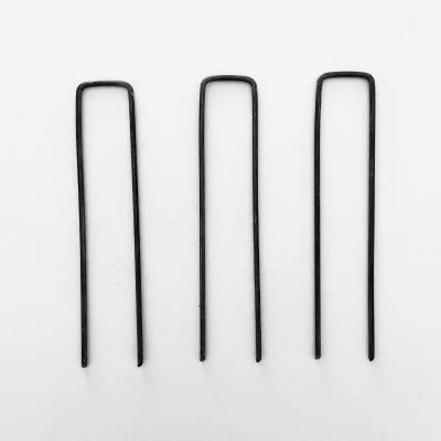 Custom Length U Shape Turf Nails for Weed Barrier and Artificial Grass