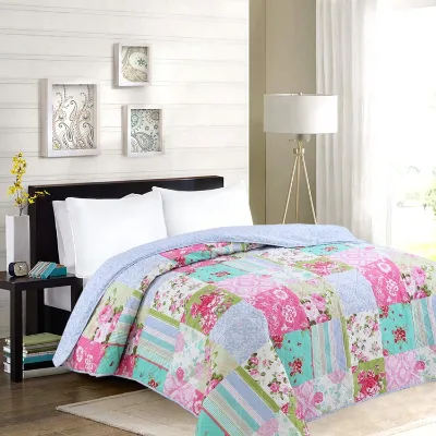 Heavy Winter Bedcover 100% Cotton Fabric Wadding Polyester for Quilt