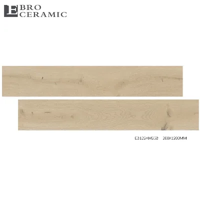 200x1200mm in Size Vintage White Porcelain Wood Tiles for Living Room