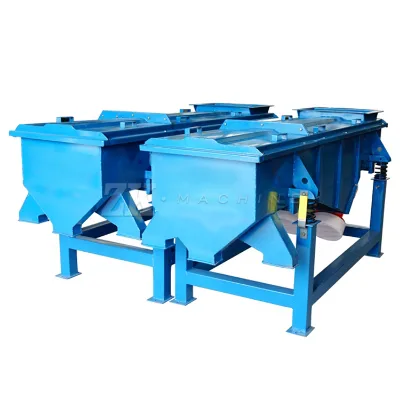 Industrial Linear Straight Shaker Sieve High Temperator Heat Quarry Stone Vibrating Screen Mesh Separator Machine Waste