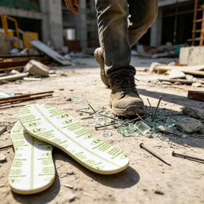 EN ISO22568 Puncture-resistant Midsole, Resistant to High and Low Temperatures, Acids, Alkalis, and Corrosive Environments