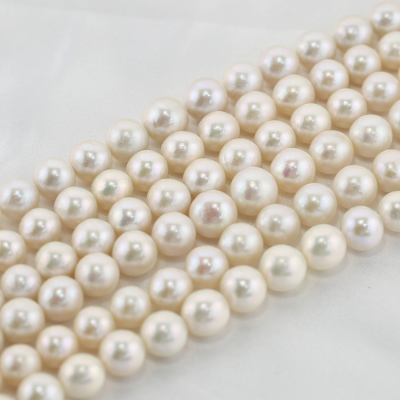 12-13mm Natural White Round Strand Sale Large Huge Water Freshwater Pearls
