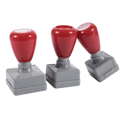 HA Series Factory Wholesale Custom Stationary Office Round Foam Rubber Flash Stamp