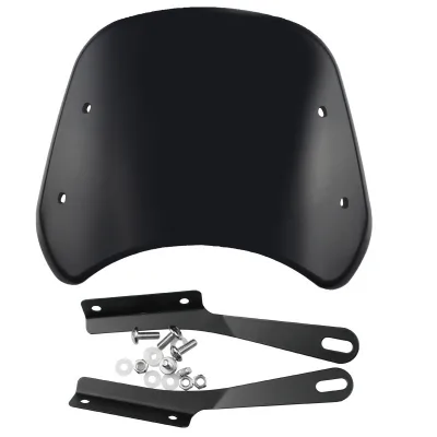 Motorcycle Detachable Windshield Windscreen Bracket Kits Deflector Suitable for CG125/CN125 CBF190TR
