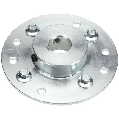 FENY High Quality Silver Metal Sprocket Brake Hub Adapter 3/4" Bore 3/16" Keyway Model GR-3-4LJG for Go Kart Cart Drift Trike