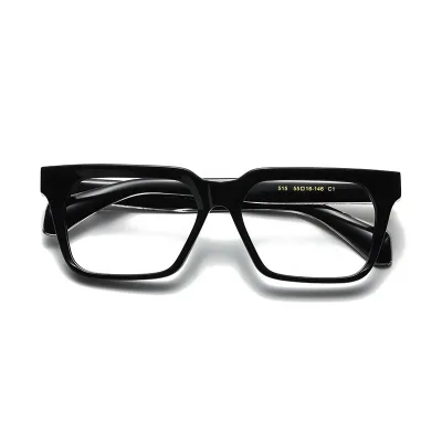 Thick Acetate Eyeglasses Frames Design Optical Frames Stock Reading Glasses Wholesale Eyewear From Italy