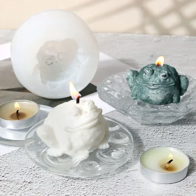 New Animal Shape Candle Silicone Mold Cute Animal Scented Candles Home Decor Silicone Candle Mold