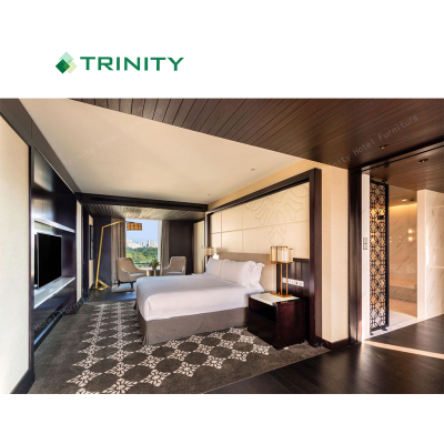 Five Star Contemporary Bed Room Suite New Modern Commercial Villa and Marriott Hotel Bedroom Furniture Set