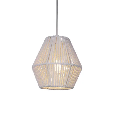 Nordic Style Pendant Lamps Small Handmade Paper String Lamp Shade Scandinavia Window Lamp  Decorative Hanging  Lamps