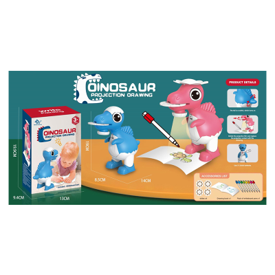 Newest Educational Dinosaur Projection Drawing Board for Kids