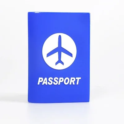 Soft PVC Passport Holder Silicone Passport Case/rubber Passport Cover