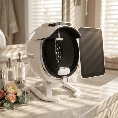Personal Care Desktop Skin Analyzer Beauty Appliance with ABS & Stainless Steel A6 AI PLUS