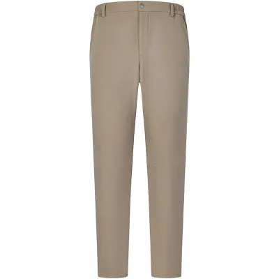 Men's Winter Golf Pants Fleece-Lined and Windproof Water-Resistant for Outdoor Sports and Hiking Breathable Woven Design