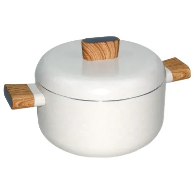 Customize 2021 Aluminum Non Stick Casserole Pan with Lid