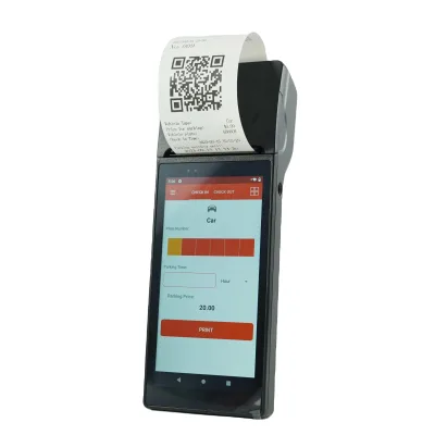 Android Pos Printer Terminal Machine Handheld 4g Wireless 58mm Thermal Printing for GloriaFood WooCommerce WIX