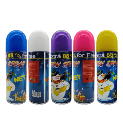 Eco-friendly Party Snow Flake Canned Snow Spray