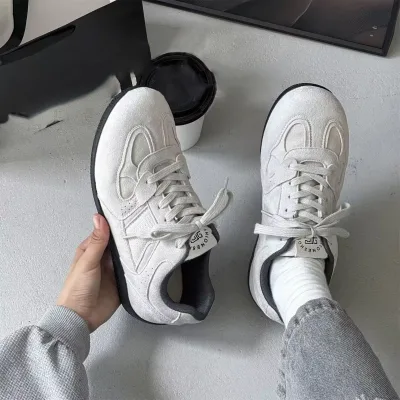 Men's Shoes  Spring New Arrival Hot Sale Racing Sports Casual All-Match Retro German Training Breathable Soft Sole Trendy