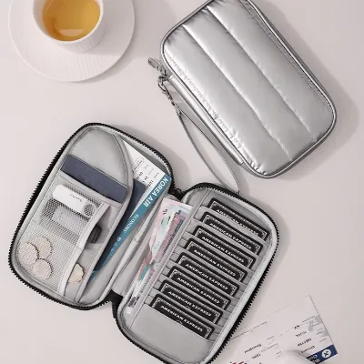 Card Passport Holder Cross-Border Document Case Handheld Coin Purse Business Travel Boarding Passport