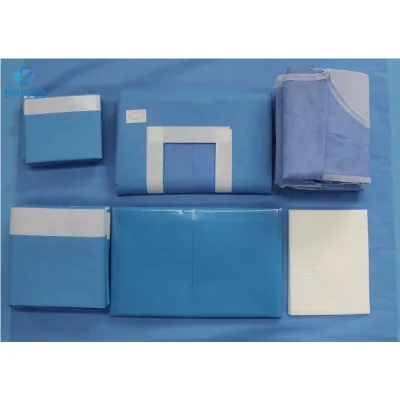 Disposable Universal Surgical Kit, Including Back Table Cover  and Mayo Stand Cover