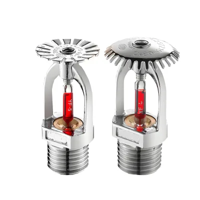 1/2-Inch Globe Standard Response Fire Sprinkler Head 5mm Glass Bulb Firefighting Equipment Accessory Fire Protection Systems