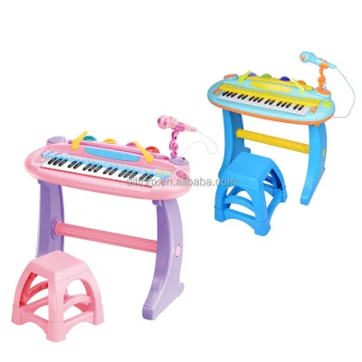 37-key Electronic Piano Karaoka Recording Playback Electric Organ with Microphone and Light