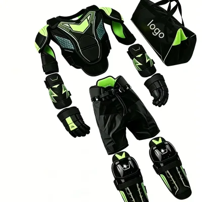 Factory Direct Sales of Customized Logo Lightweight Breathable Durable Inline and Ice Hockey Equipment for Entry-level Players