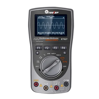 This 2-in-1 Oscilloscope/multimeter Features a Digital LCD Display, Handheld Operation, 40MHz Bandwidth