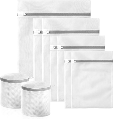 White Lingerie Bags for Washing Delicate