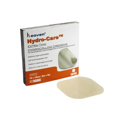 Medical Wound Care Adhesive High Absorbent Ultra Extra Thin Hydrocolloid Dressing