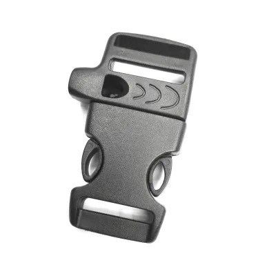 Side Release Whistle Buckles,Paracord Plastic Buckles for Rope,Backpacks, Bags