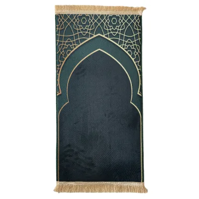 Anti-slip Cushioned Polyester Travel-Friendly Indoor Sofa Prayer Mat Muslim Custom 50x90cm