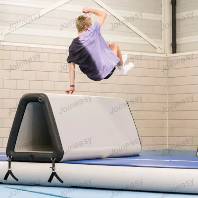 2025 Latest Foldable Inflatable Gymnastics Training Equipment-Pommel Horse Agile Ladder for Universal Training Uses