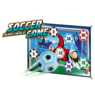 Outdoor Sport Toy Soccer Ball Game Set Goal Game Flannel Goals Target Toss Party Game Backyard Sport Toy for Kids
