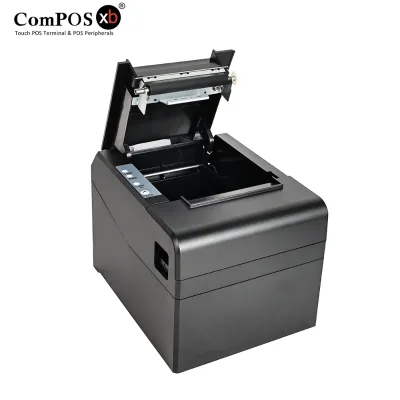 80mm Direct Thermal Receipt Printer 203dpi for Catering Kitchen Retail Supermarket & Hotel POS USB & LAN Network Ports in Stock