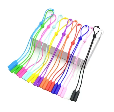 Adjustable Silicone Buckle Double Hole Glasses Strap Anti-Slip and Anti-Drop for Adults Children Available in Multiple Colors