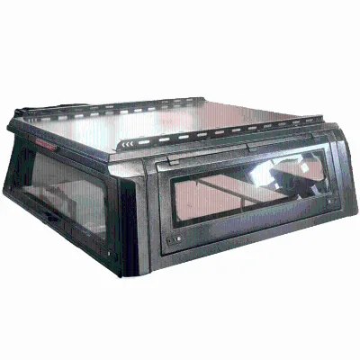 Road 4x4 Waterproof Manganese Steel Truck Canopy Pickup Truck Locking Hinged Tailbox for Hilux