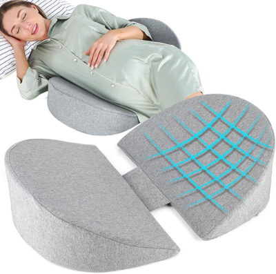 Sleep Adjustable Maternity Pillow for Pregnant Women With Removable Cover for Pregnancy Pillow Support for Belly,Back, Legs