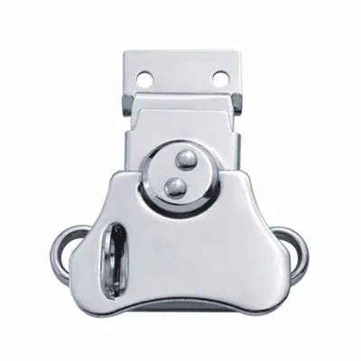 Metal Flight Case Butterfly Lock  Suitcase Butterfly Lock Wing Turn Cabinet Drawer Butterfly Lock J804