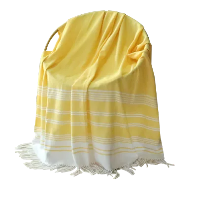 Turkish Beach Towel Custom Oversized Fouta Hammam Pestemal Large Blanket Gym Pool Bath Towels with Tassel Turkish Peshtemal Bulk