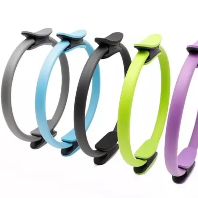 Yoga Exercise Stretch Circle Ring Fitness Magic Double Handle Yoga Pilates Ring