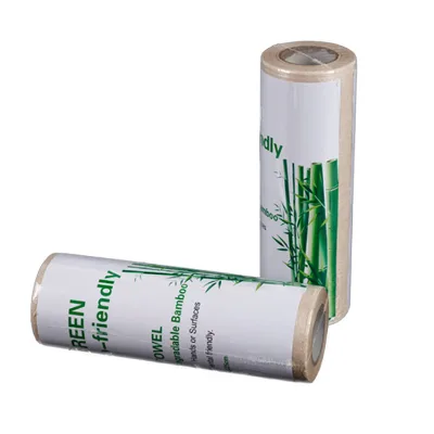 Disposable Kitchen Cleaning Wipes Roll Bamboo Fiber Cleaning Cloth Roll for Household