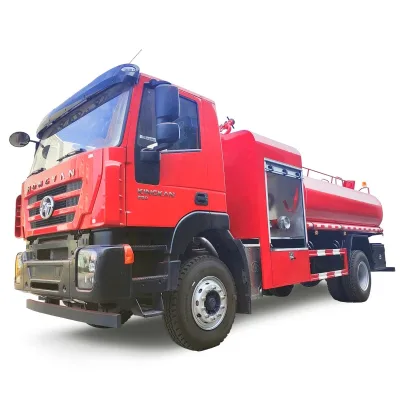 Manufacture Hongyan 6x4 Water Tank 10000 Liters Fire Fighting Truck
