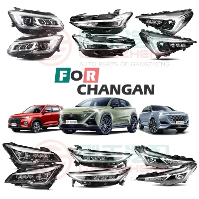 Auto LED Car Headlamps Parts Front Headlights Assembly for Changan CS55 CS75 PLUS NEW ALSVIN RUICHENG RUIXING OSHAN HUNTER F70