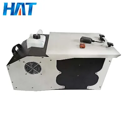 HAT Hot Selling Led  Floor Dry Ice Smoke Machine Fog Machine 1500w Drt Ice Fog Machine