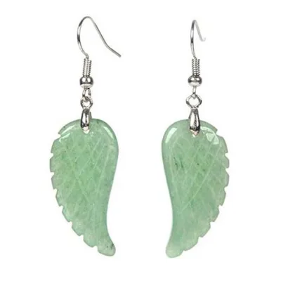 DIY Fashion Crystal Jewelry Earrings Hoop Earring Angel Wings Crystal Earrings for Women