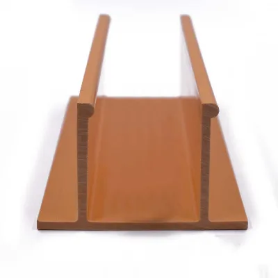 Plastic Extruded Plastic Extrusion Strip Wear Resistant Profile for Truck Container Frame Protection