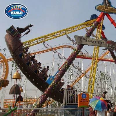 China Gold Supplier of Amusement Park Equipment Pirate Boat Game Equipment for Sale